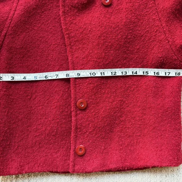 Red Boucle Jacket - Picture 3 of 3